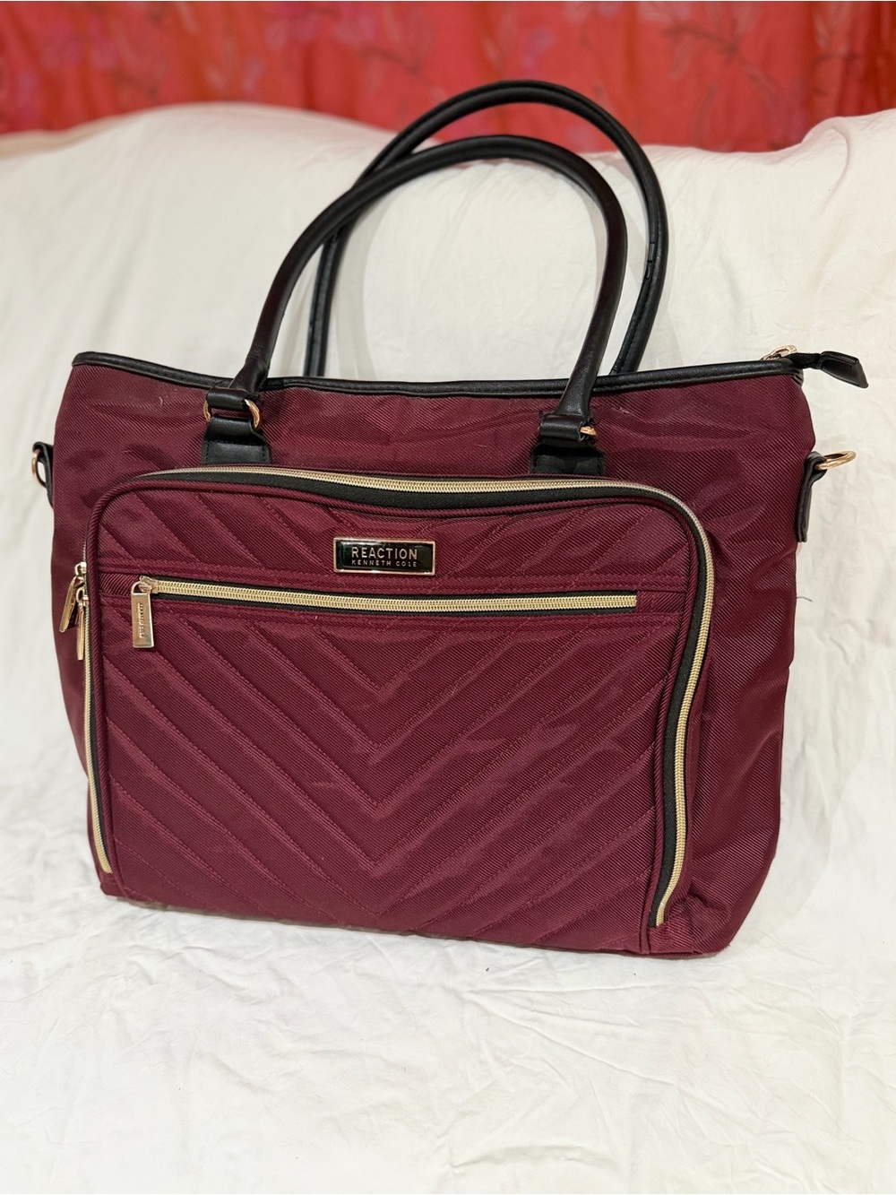 Kenneth Cole Chelsea Chevron 15" Laptop & Tablet Business Tote
